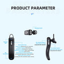 Single Ear Business Car Earhook Wireless Bluetooth Earphone(Fashion White)