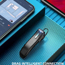 Single Ear Business Car Earhook Wireless Bluetooth Earphone(Tyrant Gold)