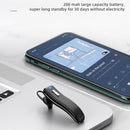 Single Ear Business Car Earhook Wireless Bluetooth Earphone(Fashion White)