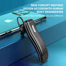 Single Ear Business Car Earhook Wireless Bluetooth Earphone(Tyrant Gold)