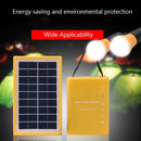 3W Solar Small System Household Multifunctional Portable Emergency Light(Green)