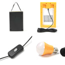 3W Solar Small System Household Multifunctional Portable Emergency Light(Red)