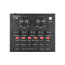 V8 Sound Card Set Dual Mobile Phone Computer Live Broadcast Universal Sound Card