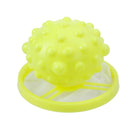 10 PCS Washing Machine Float Filter Mesh Bag Cleaning And Decontamination Laundry Ball(Yellow)