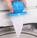 10 PCS Washing Machine Float Filter Mesh Bag Cleaning And Decontamination Laundry Ball(Blue)