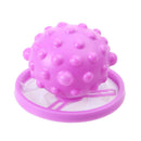 10 PCS Washing Machine Float Filter Mesh Bag Cleaning And Decontamination Laundry Ball(Fuchsia)