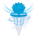 10 PCS Washing Machine Float Filter Mesh Bag Cleaning And Decontamination Laundry Ball(Blue)