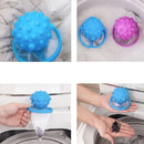 10 PCS Washing Machine Float Filter Mesh Bag Cleaning And Decontamination Laundry Ball(Yellow)