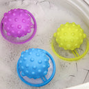 10 PCS Washing Machine Float Filter Mesh Bag Cleaning And Decontamination Laundry Ball(Yellow)