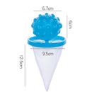 10 PCS Washing Machine Float Filter Mesh Bag Cleaning And Decontamination Laundry Ball(Blue)
