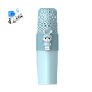 K9 Children Wireless Bluetooth Mobile Phone K Song Treasure Microphone Audio(Blue Bunny)