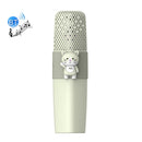 K9 Children Wireless Bluetooth Mobile Phone K Song Treasure Microphone Audio(Light Green Cat)