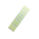 2 PCS Car Window Sticker Lifter Modified Sticker Car Luminous Switch Car Window Button Car Sticker(Luminous Green)