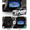 1G+16G GPS Car Navigation System Central Control Large Screen All-In-One Machine Suitable For Chevrolet Spark 10-14