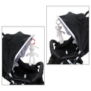 Rabbit Bear Soft Plush Toy for Infant Bed Pram With Hanging Ring(Bear)