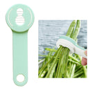 6 PCS Kitchen Supplies Multifunctional Beans Shredder Pepper Garlic Shredder Slicer