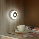 Intelligent Sensor Night Light Infrared Human Light Control Light Corridor Bathroom Cabinet Light(Battery white light: 6000K)