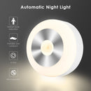 Intelligent Sensor Night Light Infrared Human Light Control Light Corridor Bathroom Cabinet Light(Battery white light: 6000K)