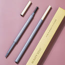 5 PCS Beauty Soso Ultra-Fine Eyebrow Pencil Double-Headed Eyebrow Pencil Waterproof And Sweat-Proof Makeup Beauty Tools, Net weight: Fine Round Refill(2 Coffee Brown)