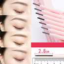 4 PCS Kemelo Double-Headed Automatic Rotating Eyebrow Pencil Waterproof Sweat-Proof Non-Fading Thin Core Eyebrow Pencil(04 Soft Light Brown)