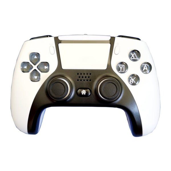 Wireless Bluetooth Gamepad For PS4/PS5(White)