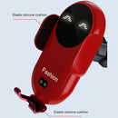 S11 Smart Infrared Sensor Car Wireless Charger, Colour: Red