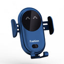 S11 Smart Infrared Sensor Car Wireless Charger, Colour: Blue (With Suction Cup Bracket)