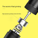 R03 Stainless Steel Hand Grinder Portable Coffee Grinder Manual Coffee Machine(Black)
