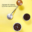 R03 Stainless Steel Hand Grinder Portable Coffee Grinder Manual Coffee Machine(Black)