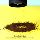 R03 Stainless Steel Hand Grinder Portable Coffee Grinder Manual Coffee Machine(Black)