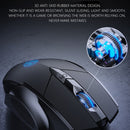 Inphic PW1 Game Mute Macro Definition Illuminated Wired Mouse, Cable Length: 1.5m(Black Business Version)