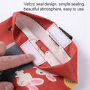 2 PCS Cartoon Cloth Car Seat Back Hanging Storage Tissue Case Box Container Towel Napkin Papers Bag Holder Box Case(Green owl)