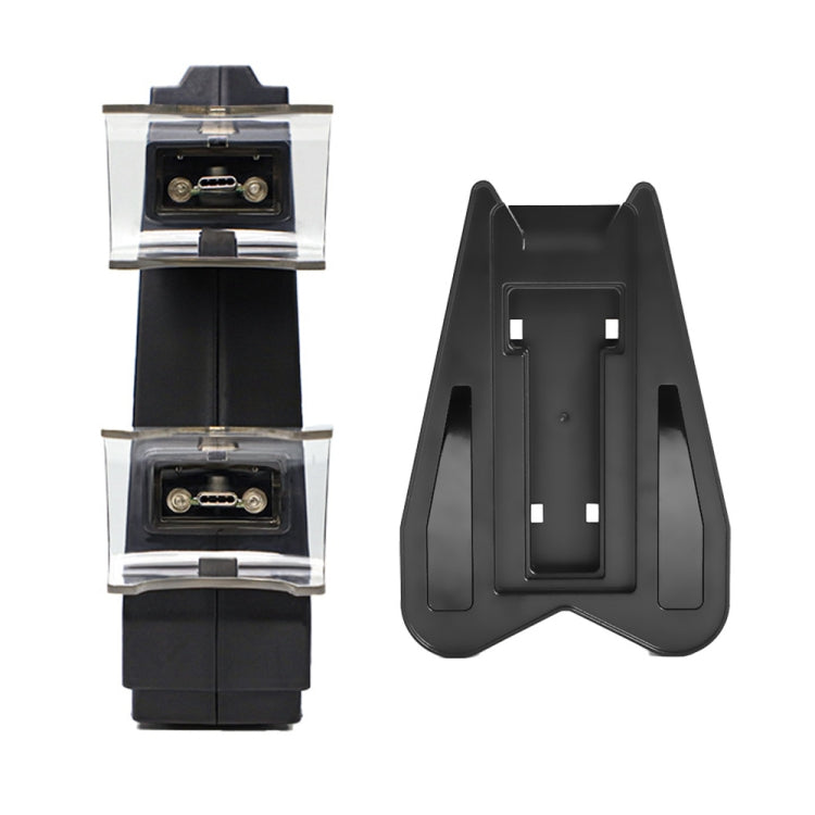 2 PCS Gamepad Bracket Two-Seater Charger For PS5
