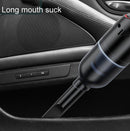 SHANEN 120W 8000Pa Car Vacuum Cleaner Car Wireless Charging High-Power Powerful Mini Handheld Vacuum Cleaner Green