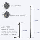 YC493 Extension Rod Stabilizer Dedicated Selfie Extension Rod for Feiyu G5 / SPG / WG2 Gimbal, DJI Osmo Pocket / Pocket 2