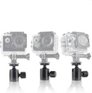BH-903 Mini Desktop Aluminum Alloy Tripod Mini Ball Head 360 Degree Pan 90 Degree Tilt Tripod