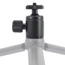 BH-904 Mini Desktop Aluminum Alloy Tripod Mini Ball Head 360 Degree Pan 90 Degree Tilt Tripod