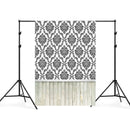 1.5m x 2.1m Pattern Vintage Wooden Board Baby Photo Shooting Background Cloth