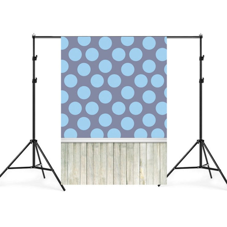 1.5m x 2.1m Light Dot Retro Wooden Board Baby Photo Shoot Background Cloth