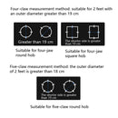 Household Gas Stove Windshield Cast Iron Gas Stove Bracket Flame Gathering Cover Energy-Saving Cover, Specification: 4 Claws Without Stand