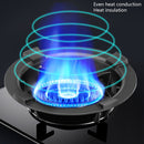 Household Gas Stove Windshield Cast Iron Gas Stove Bracket Flame Gathering Cover Energy-Saving Cover, Specification: 5 Claws Without Stand