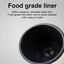 Stainless Steel Milk Froth Machine Electric Hot And Cold Automatic Egg Beater Stirring Coffee Milk Froth Machine EU Plug