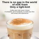 Stainless Steel Milk Froth Machine Electric Hot And Cold Automatic Egg Beater Stirring Coffee Milk Froth Machine EU Plug
