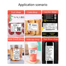 NIIMBOT B21 Food Price Marking Machine Production Date Marking Machine Baking Cake Bakery Price Labeling Machine Green