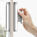 Adjustable Magnetic Glass Wiper Double-Sided Magnetic Window Wiper High-Level Insulating Glass Cleaner, Specification: Rectangle 24-40mm
