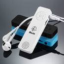 5 PCS ZH-649 Sports Running Music MP3 Player, Support TF Card(White)