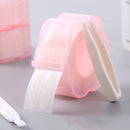 4 PCS Sticky Double Eyelid Stickers When Exposed To Water, Natural Invisible Lace Olives Glue-Free Beauty Eye Stickers(Lace L-Roll)