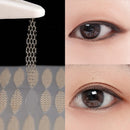 4 PCS Sticky Double Eyelid Stickers When Exposed To Water, Natural Invisible Lace Olives Glue-Free Beauty Eye Stickers(Lace L-Roll)