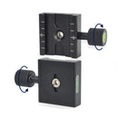 YJ QR-50 50mm Universal Aluminum Alloy Quick Release Plate