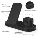 H10 3 In 1 Wireless Charger For iPhone, Apple Watch, AirPods and other Android Smart Phones